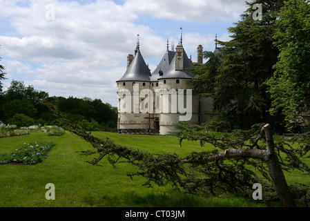 Loire-Tal, Chaumont Sur Loire-Schloss Stockfoto