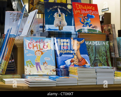 Bereich für Kinder Buch, Buchhändler, NYC Stockfoto