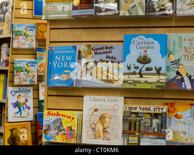 Bereich für Kinder Buch, Buchhändler, NYC Stockfoto