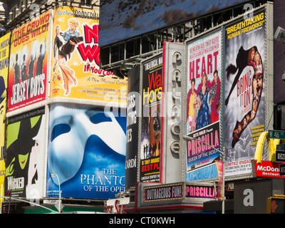 Priscilla Queen of the Desert das Musical am Broadway Festzelt, NYC Stockfoto