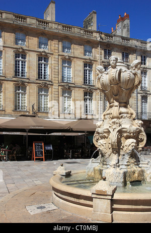 Frankreich, Aquitanien, Bordeaux, Place du Parlement Stockfoto