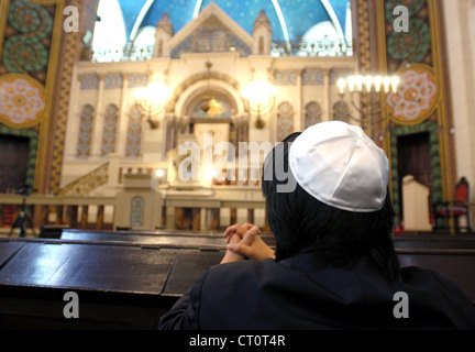 Synagoge in der Rykestraße, Berlin Stockfoto