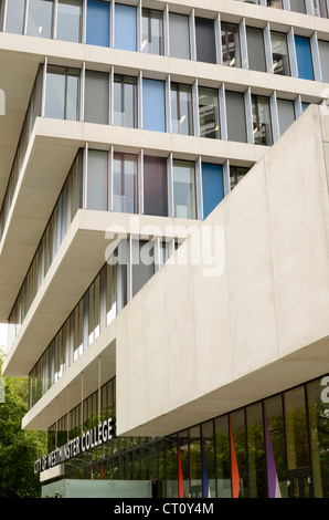 City of Westminster College in Paddington Green Campus, London, UK Stockfoto