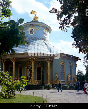 Chinesischer Pavillon im Park Sanssouci, Potsdam, Deutschland