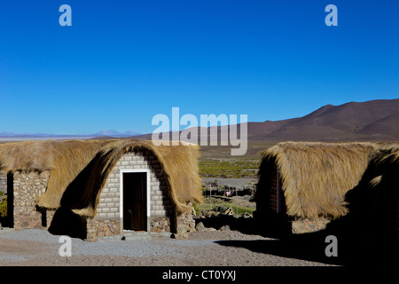 Salz Hotels bei Sonnenuntergang, Santiago Agencha, Southwest Highlands, Bolivien, Südamerika Stockfoto