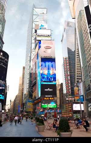 Times Square in Manhattan, New York City, USA. Stockfoto