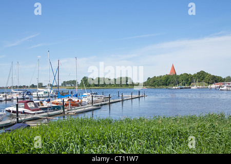 Marina in der Nähe von Kirchdorf, Poel Insel in der Nähe von Wismar, Mecklenburg-West Pomerania, Deutschland Stockfoto