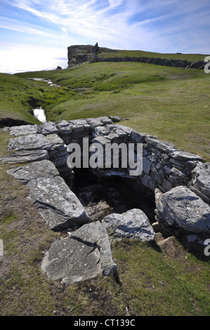 St Gwenfaens gut Rhoscolyn Head Holy Island auf Anglesey Stockfoto