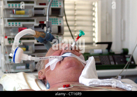 Ein knstliches Koma auf der Intensivstation Stockfotografie - Alamy