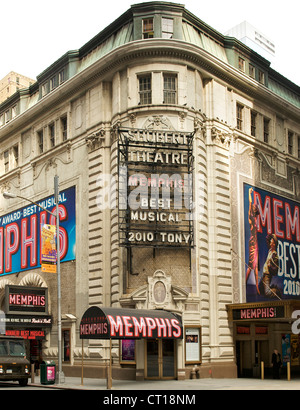 Sam-S Shubert Theatre in Manhattan, New York City, USA. Stockfoto