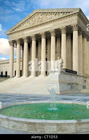 United States Supreme Court Gebäude in Washington DC, USA. Stockfoto