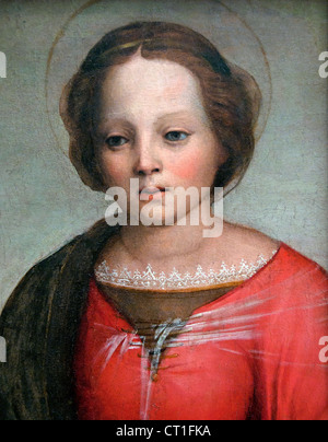 Leiter der Madonna 1509 Franciabigio Francesco di Cristofano Italien Italienisch Stockfoto