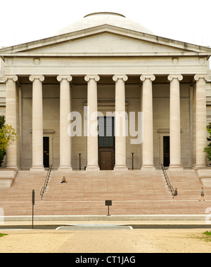 National Gallery of Art (Westgebäude) in Washington DC, USA. Stockfoto