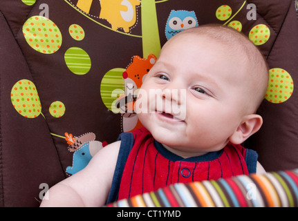 4 Monate alten Jungen, Cincinnati, Ohio Stockfoto