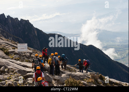 Kinabalu National Park, Malaysias höchster Berg (4095m), Sabah, Borneo, Malaysia Stockfoto