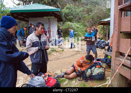Kinabalu National Park, Malaysias höchster Berg (4095m), Sabah, Borneo, Malaysia Stockfoto