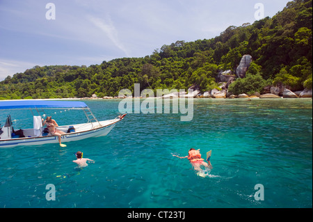 Perhentian Islands, Bundesstaat Terengganu, Malaysia, Süd-Ost-Asien Stockfoto