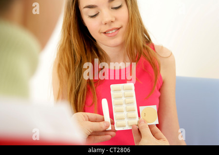 RAUCHEN BERATUNG JUGENDLICHER Stockfoto