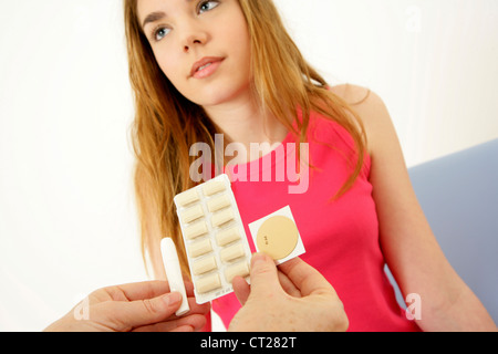 RAUCHEN BERATUNG JUGENDLICHER Stockfoto