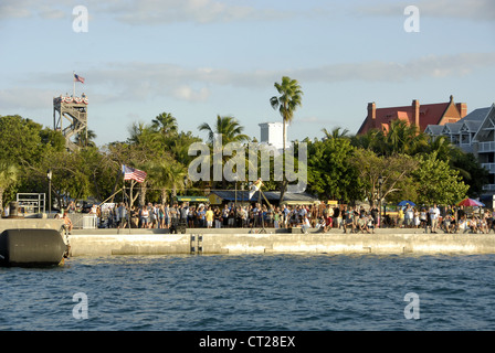 Mallory Square in Key West, Monroe County, Florida, USA Stockfoto