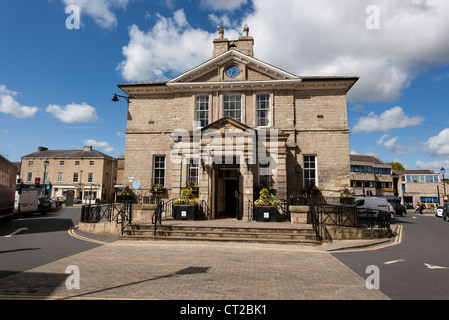 Wetherby Rathaus, erbaut im Jahre 1845 wurde das Gebäude von der Stadt Amtsgericht bis 1962. Stockfoto