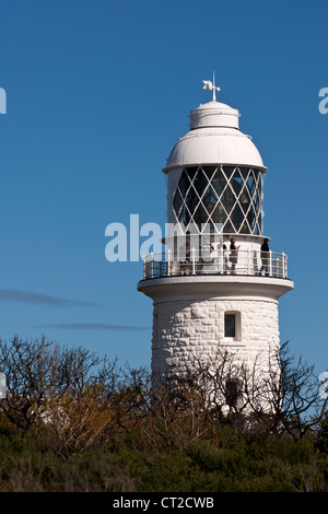 Touristen am Cape Naturaliste Lighthouse, Western Australia Stockfoto