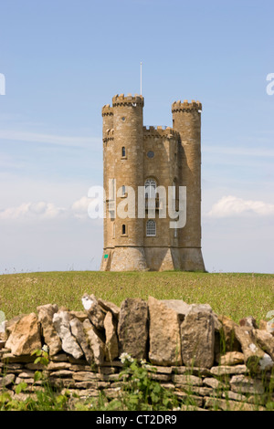 Broadway Tower Cotswold Weise Worcestershire England UK Stockfoto