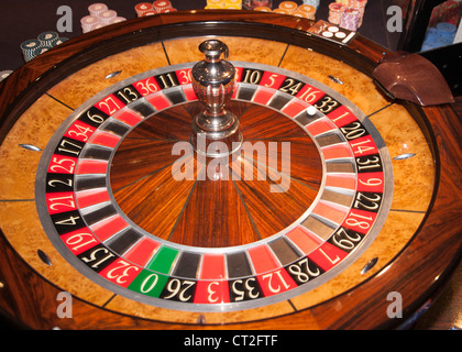 In einem Casino Glücksspiel Stockfoto