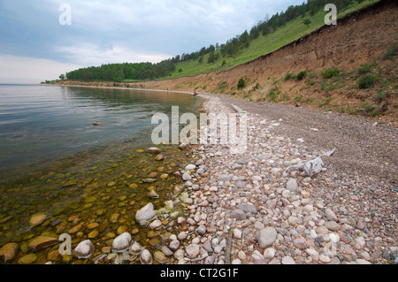 Bolshiye Koty (große Koty), Baikalsee, Gebiet Irkutsk, Sibirien, Russland Stockfoto