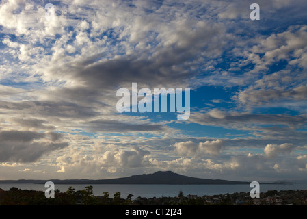 Mount Rangitoto, den schlafenden Vulkan in Auckland Harbour, Neuseeland 5 Stockfoto