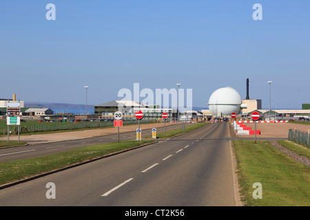 Dounreay Nuclear Power Station Atomenergie Reaktor und Forschung Einrichtung auf Nord Küste von Caithness Schottland UK Großbritannien Stockfoto