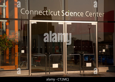 Connecticut Science Center Gebäude in Hartford CT Stockfoto