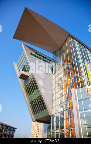 Connecticut Science Center Gebäude in Hartford CT Stockfoto