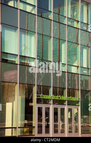 Connecticut Science Center Gebäude in Hartford CT Stockfoto