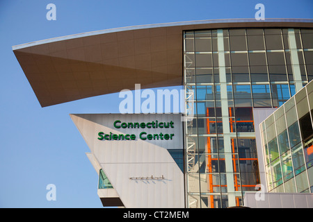 Connecticut Science Center Gebäude in Hartford CT Stockfoto