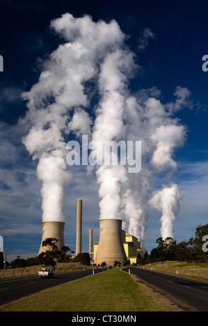 Kohle-Kraftwerk Stockfoto