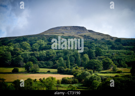 Table Top Mountain in Wales Großbritannien Stockfoto