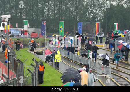 Silverstone 07.06.2012 Formel 1 Freitag üben. Stockfoto