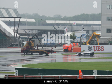 Silverstone 07.06.2012 Formel 1 Freitag üben. Stockfoto