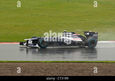 Silverstone 07.06.2012 Formel 1 Freitag üben. Stockfoto