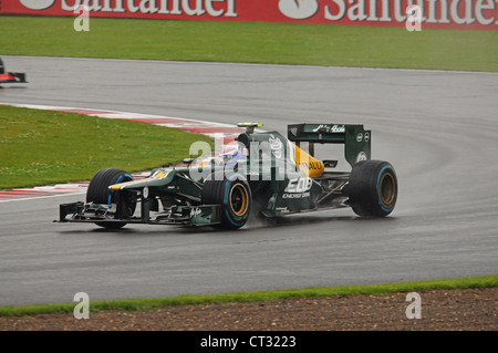 Silverstone 07.06.2012 Formel 1 Freitag üben. Stockfoto