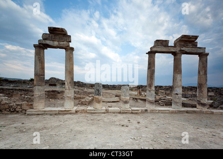 Pamukkale, Denizli, Türkei, Asien Stockfoto