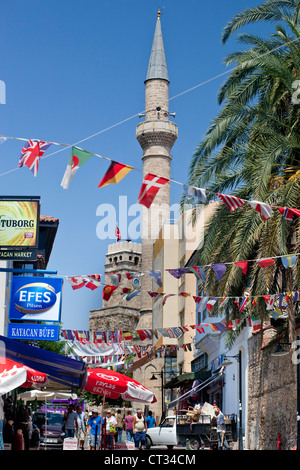 Straßenmarkt in Antalya, Türkei, Asien Stockfoto