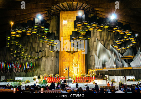 Guadalupe Basilica (Basilica de Nuestra Señora de Guadalupe) Mexiko-Stadt Mexiko Mittelamerika Stockfoto