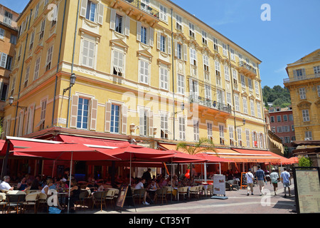 Place Charles Felix, Vieux Nice (Old Town), Nizza, Côte d ' Azur, Alpes-Maritimes, Provence-Alpes-Côte d ' Azur, Frankreich Stockfoto