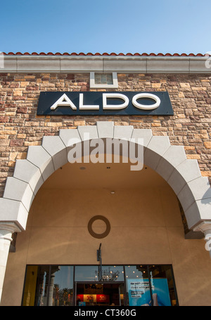 Läden in Camarillo Premium Outlets. Stockfoto