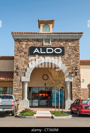 Läden in Camarillo Premium Outlets. Stockfoto