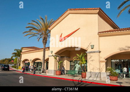 Läden in Camarillo Premium Outlets. Stockfoto