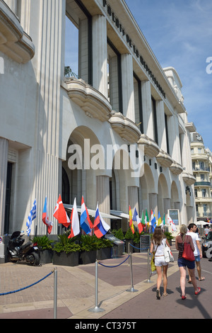 Palais De La Méditerranée Hotel Nizza Promenade des Anglais, Côte d ' Azur, Provence-Alpes-Côte d ' Azur, Frankreich Stockfoto