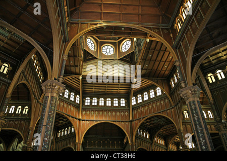 Byzantinischen Stil eingerichtet, die Basílica de Nuestra Señora de Los Ángeles, Cartago, Costa Rica Stockfoto